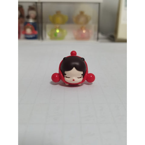 Skullpanda Pop Bean Classic Lying Down Series: Skullpanda Red (Confirmed Style)