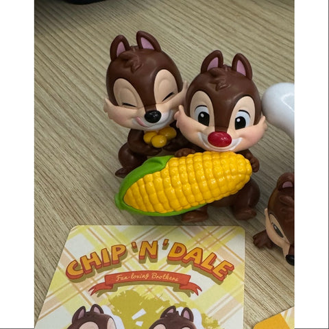 Disney Chip 'N' Dale Fun-loving Brothers Series Delicious Corn