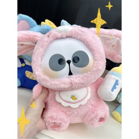 Mr.PA Animal Party 400% Plush Doll Blind Box Series: Pa Rabbit (Secret, 1/48)