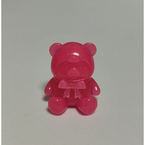 LuLu the Piggy Teddy Mini Season 1 Blind Bag Series: Neon Night Pink (R 1/20) (Confirmed Style)
