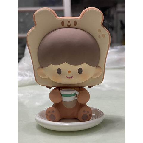 zZoton Naughty Animal City Series Bread Bear