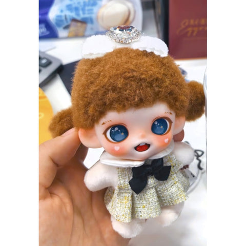 Baby Zoraa Tweed Étude Plush Pendant Blind Box Series: Crystal Variation (Secret, 1/72)