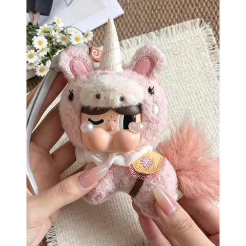 Crybaby Crying Round n Round Vinyl Plush Pendant Blind Box Series: The Unicorn (Secret, 1/72)