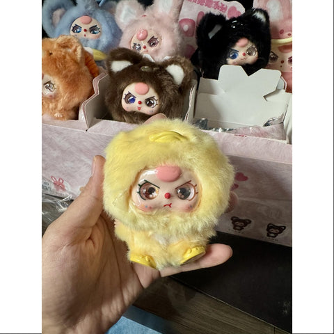 Baby Three Mini Hug Vinyl Plush Pendant Series Duck