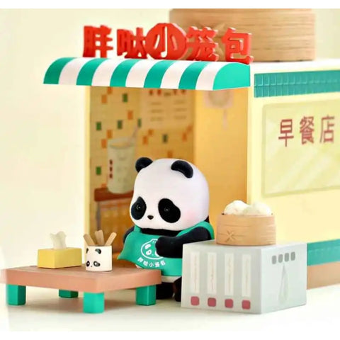 Panda Roll Shopping Street Blind Box Series: Bun Shop (Secret, 1/54)