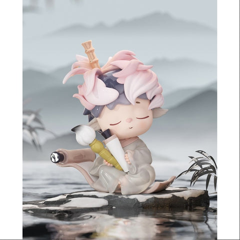 MIMI The Poetry of Time in Four Seasons Series Savoring a Scroll