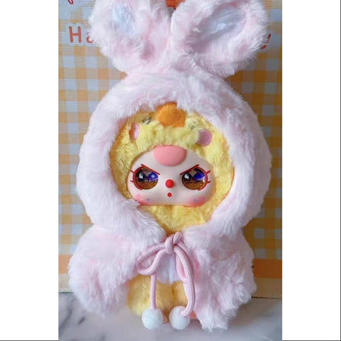 Baby Three I'm Not a Warrior Plush Pendant Series Rabbit Warrior