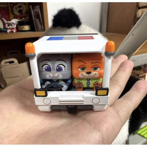 Judy Zootopia POP CUBE-1 Blind Box Series: Judy's Meter Maid Cart (Secret, 1/108)