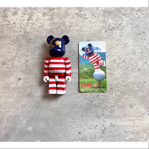 Bearbrick Series 31 FLAG Malaysia 100%