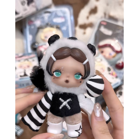 Skullpanda Off Mode Plush Pendant Bilnd Box Series: Self Mode (Secret, 1/144)
