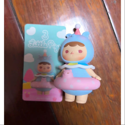 PUCKY 3 Little Pigs Series Little blue pig