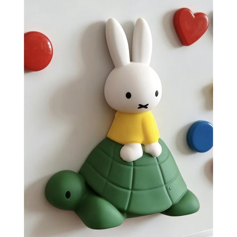 Miffy Refrigerator Magnet Blind Box Series: Turtle (Confirmed Style)