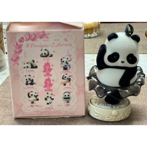 Panda Roll Ballet Performance Blind Box Series: Solo Black Swan (Secret, 1/96)