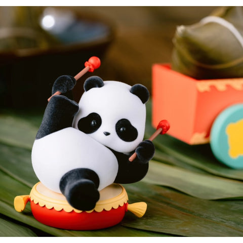 Panda Roll Dragon Boat Racing Blind Box Series: Beat the Drum (Secret, 1/48)