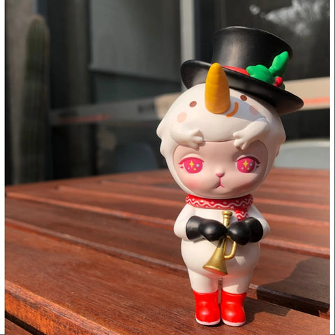 Bunny 2019 Merry Christmas Series Snowman