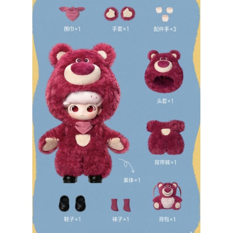 DIMOO WORLD × PIXAR 1/8 Action Figure BJD Series: Lotso (Secret, 1/12)