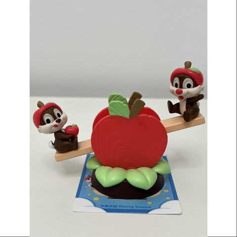 Pop Mart The Wonderful Dreams of Mickey and His Friends Series Scene Sets Playing Seesaw
