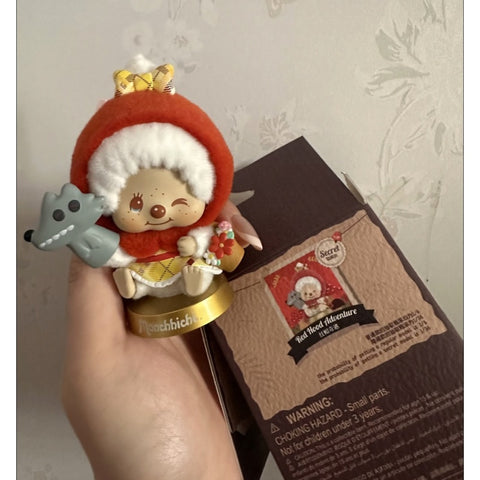 Monchhichi Global Journey Blind Box Series: Red Hat Adventure (Secret, 1/72)