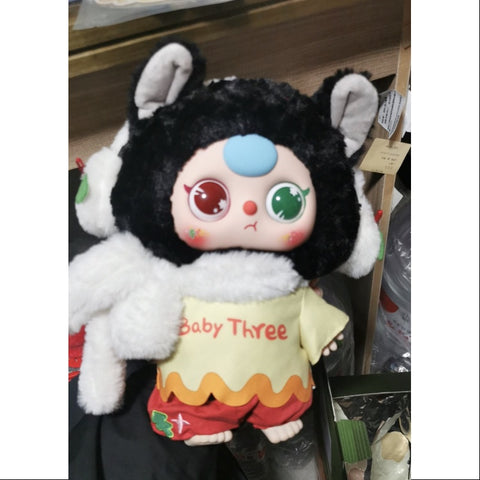Baby Three 400% Merry Christmas Plush Doll Series Christmas Kitten