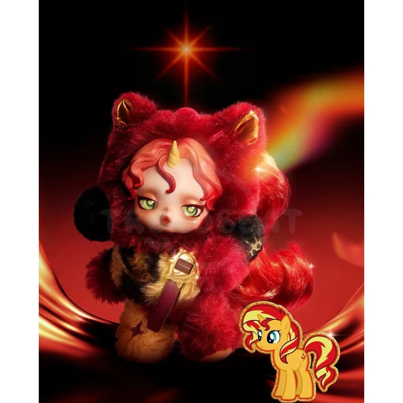 スカルパンダ マイリトルポニー Sunset Shimmer シークレット Skullpanda My Little Pony Plush Doll Pendant Blind Box Series