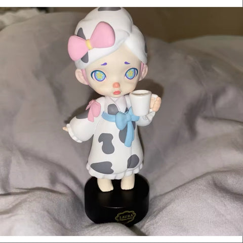 Laura Pajamas Series Cow Night-Robe