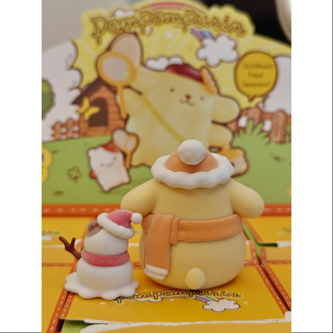 Pompompurin Childhood Four Seasons Series Winter Routine