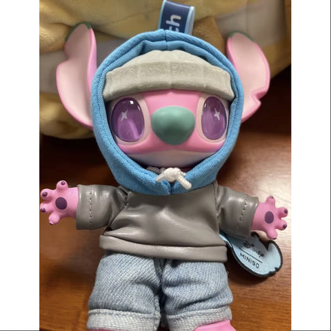 Disney Stitch GenZ Street Vinyl Pendant Series Vaporwave