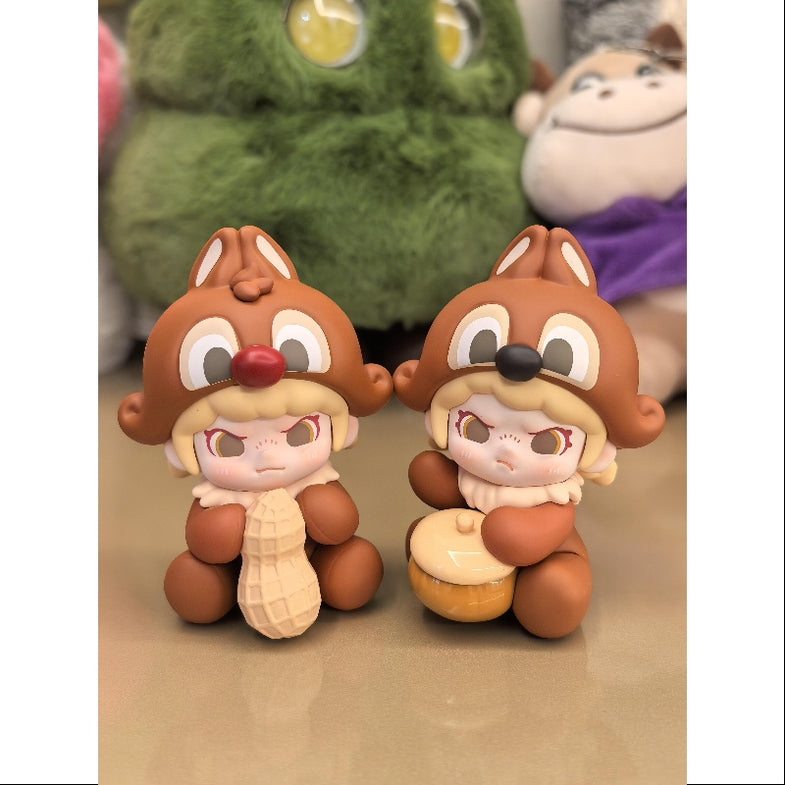 茶トラちゃん☆大きめころりんポーチ　デニムハート＆ヒッコリー　たれ耳うさぎヒョウ Disney DORA Loves Mickey Series – TOYSEZ