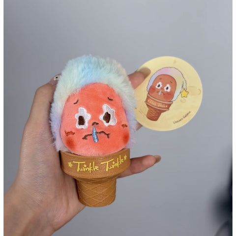 Twinkle Twinkle Moon Gelato Ice Cream Plush Pendant Blind Box Series: Unicorn Gelato (Secret, 1/48)