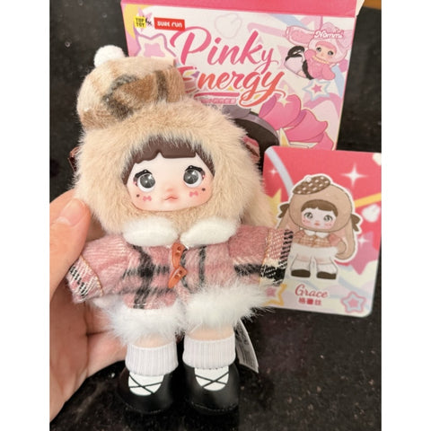 Nommi Pink Energy Plush Doll Blind Box Series: Grace (Secret, 1/96)