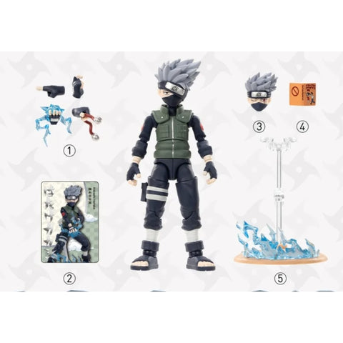 Kakashi Hatake Naruto Chunin NAME Exam Arc Action Figure Blind Box Series: Kakashi Hatake (Secret, 1/120)