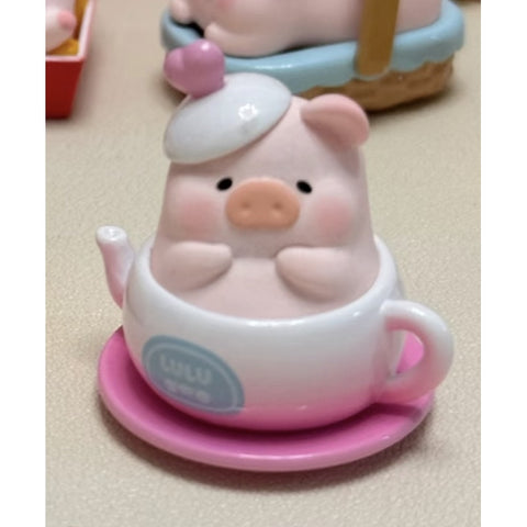 LuLu the Piggy Picnic Party Mini Bean Blind Bag Series: Teapot (Secret, 1/36)
