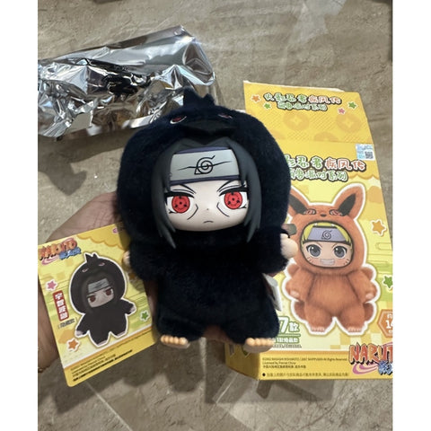 Itachi Uchiha Naruto Shippuden Beast Party Vinyl Plush Pendant Blind Box Series: Itachi Uchiha (Secret, 1/72)