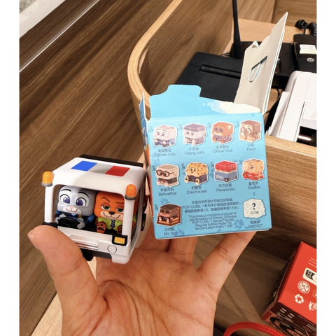 Judy Zootopia POP CUBE-1 Blind Box Series: Judy's Meter Maid Cart (Secret, 1/108)