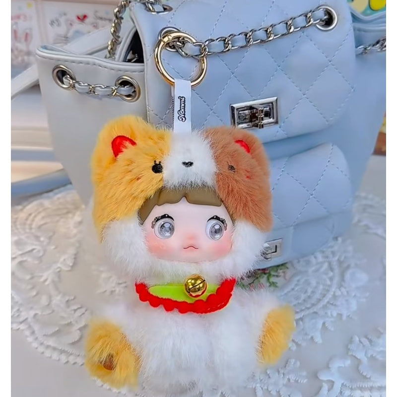 Nommi Sitting Zoo Vinyl Plush Pendant Series: Fortune Cat Puff (Secret Edition) | TOYSEZ Data