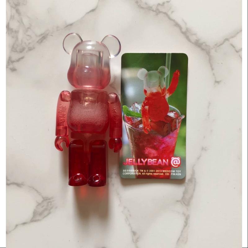 Bearbrick Series 26 JELLYBEAN Red Bubble 100%