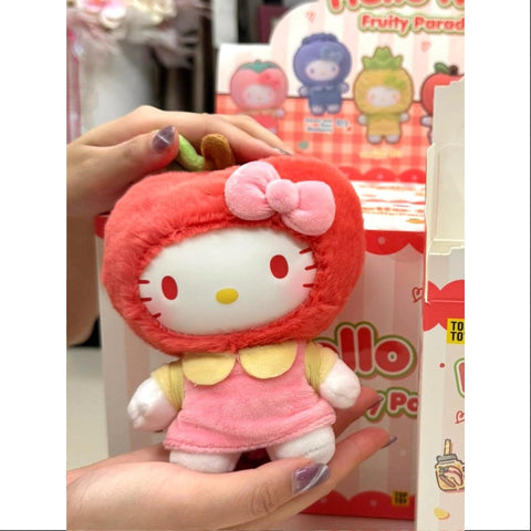 Hello Kitty Fruity Paradise Vinyl Plush Pendant Series Apple