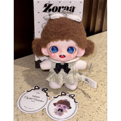 Baby Zoraa Tweed Étude Plush Pendant Blind Box Series: Crystal Variation (Secret, 1/72)