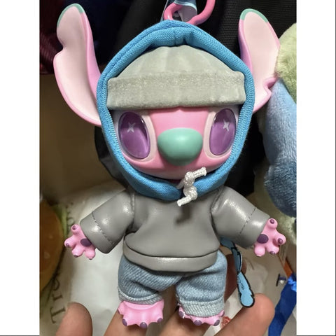 Disney Stitch GenZ Street Vinyl Pendant Series Vaporwave