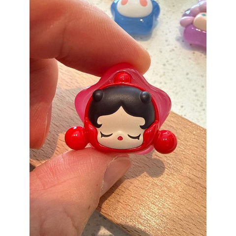 Skullpanda Pop Bean Lucky Star Series: Skullpanda Rose Red (Confirmed Style) | TOYSEZ Data