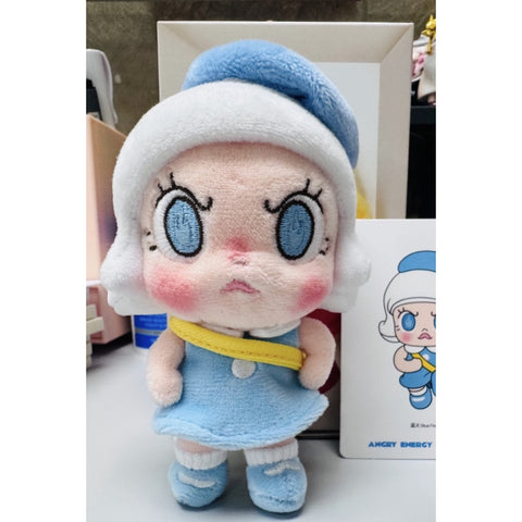 Angry Molly Angry Energy Plush Pendant Blind Box Series: Blue Fire