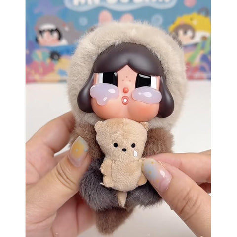 CRYBABY Cry Me an Ocean Vinyl Plush Pendant Blind Box Series: The Sea Otter (Secret, 1/72)