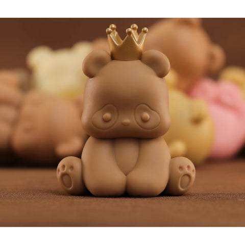 Panda Roll Sit Down Pandas Blind Bag Series: Crown Panda (Secret, 1/100)