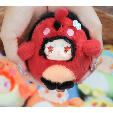 Emma Birdie Escape Vinyl Plush Blind Box Series: Red Cardinal (Secret, 1/96)