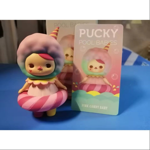 PUCKY Pool Babies Series PINK CANDY BABY