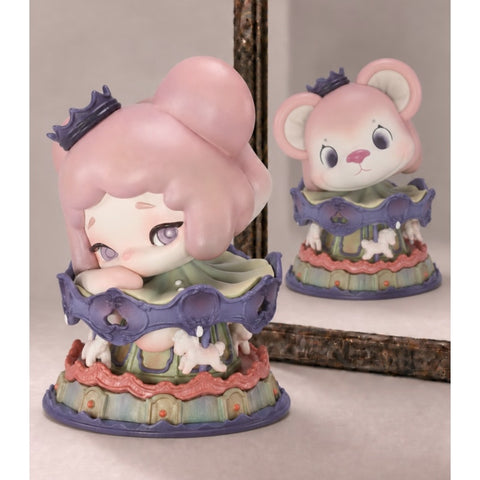 Dual Bear Attic Encounter Blind Box Series: Rotating Music Box (Secret, 1/96)