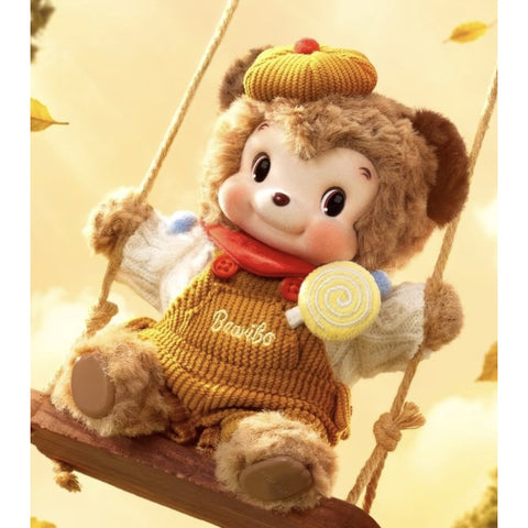 RiboDiary Forest Gathering Day Plush Pendant Blind Box Series: Candy Bearibo (Secret, 1/72)