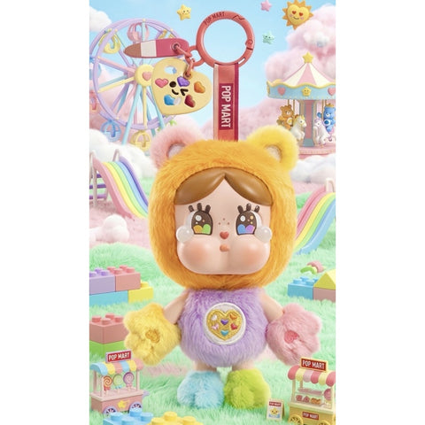 Crybaby × Care Bears Vinyl Plush Pendant Blind Box Series: Work of Heart Bear (Secret, 1/108)