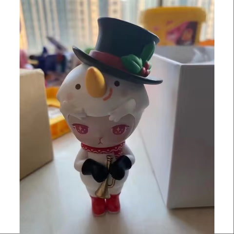 Bunny 2019 Merry Christmas Series Snowman