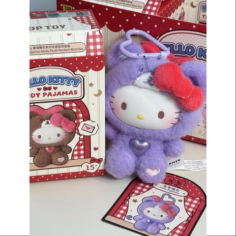 Hello Kitty Teddy Pajamas Plush Dolls Series Taro Pajamas